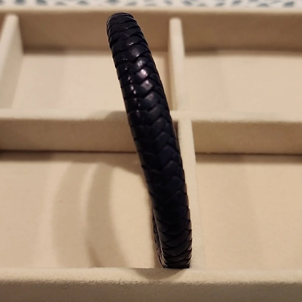 African Braided Leather Bracelet